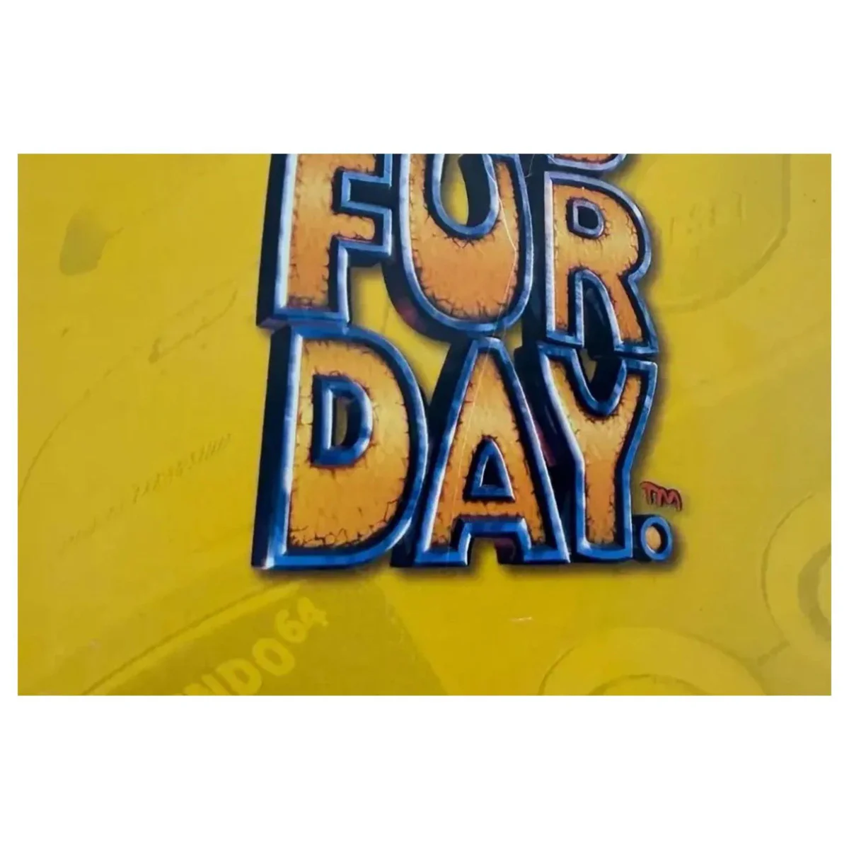 Conker's Bad Fur Day — originele handleiding Nintendo 64 Label — Met handleiding