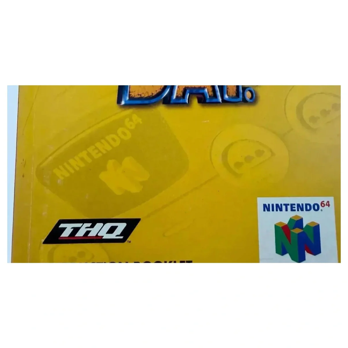 Conker's Bad Fur Day — Original-Anleitung (Nintendo 64) — Detailfoto 3