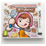Cooking Mama: Bon Appetit! Nintendo 3DS Voorkant — Game in doos