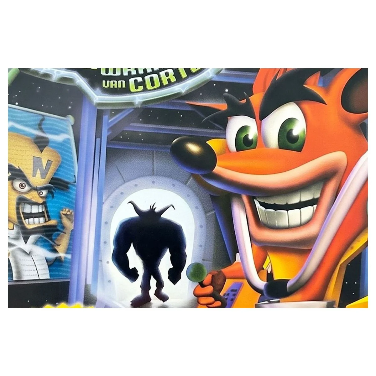 Crash Bandicoot: De Wraak van Cortex GameCube Label — Game in doos