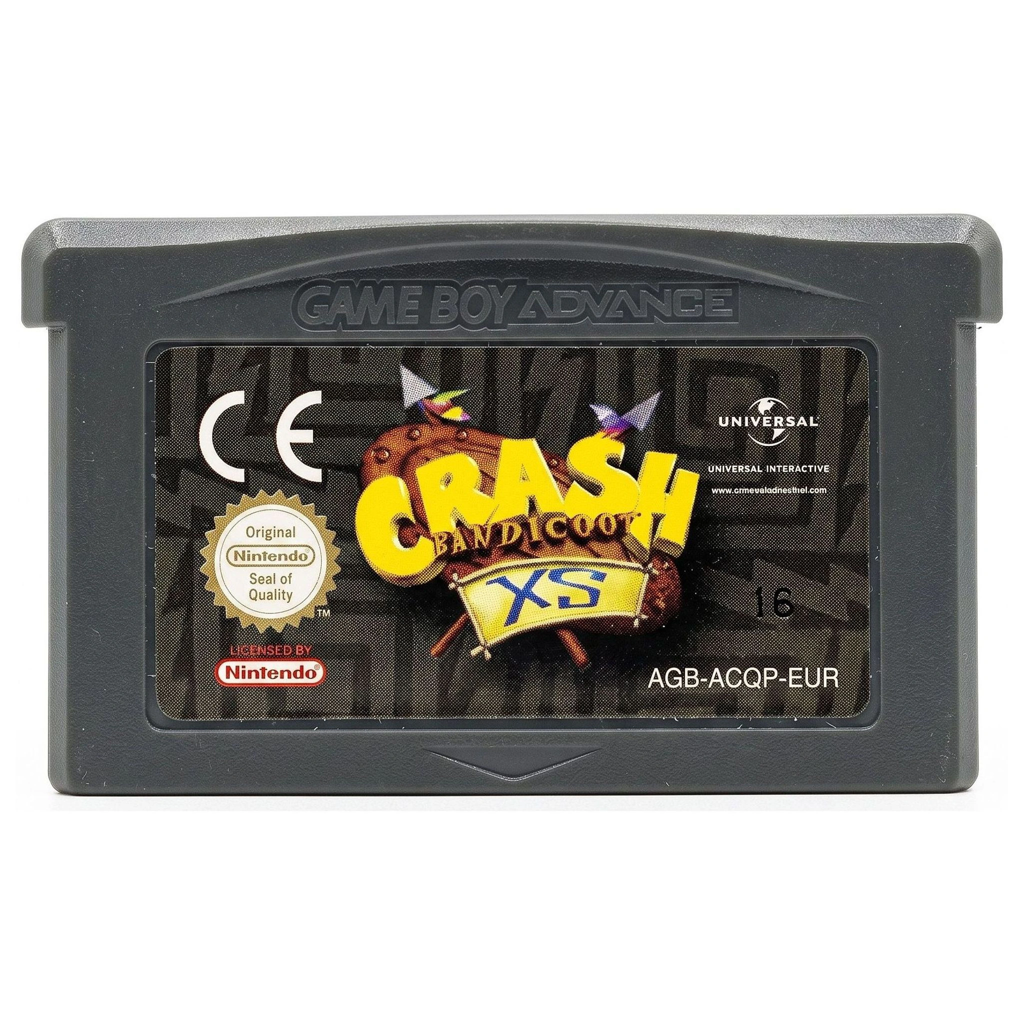 Crash Bandicoot XS (Game Boy Advance) — Losse cartridge, Goed staat — origineel tweedehands kopen bij Gameshop Enter