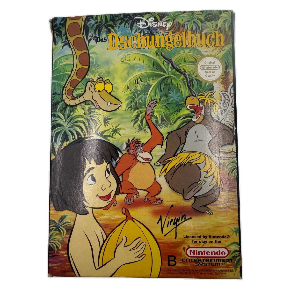 Das Dschungelbuch (NES) — Game in original box