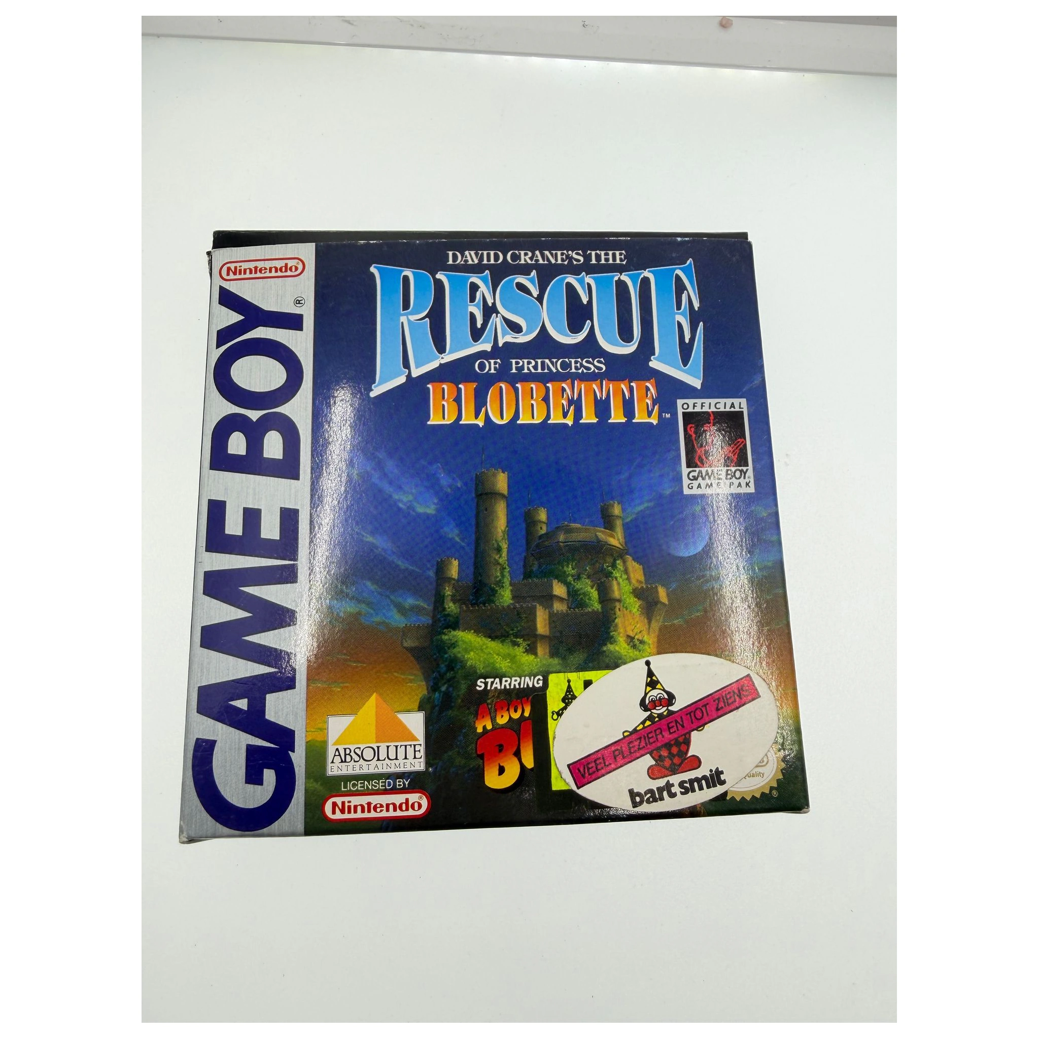 David Crane's The Rescue of Princess Blobette (Game Boy / Color) Game in doos — Goed staat — origineel kopen bij Gameshop Enter