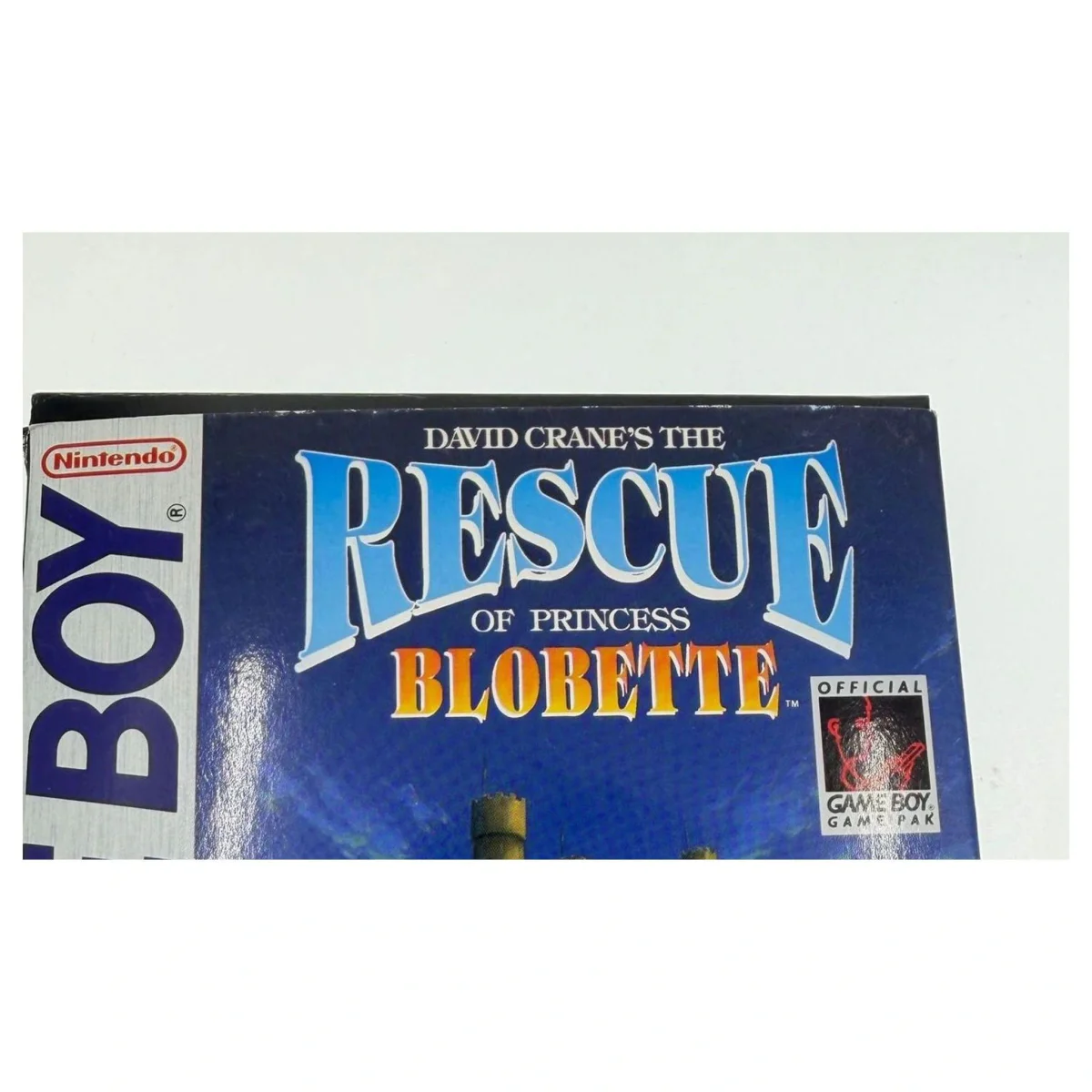 David Crane's The Rescue of Princess Blobette Game Boy / Color Detail — Game in doos