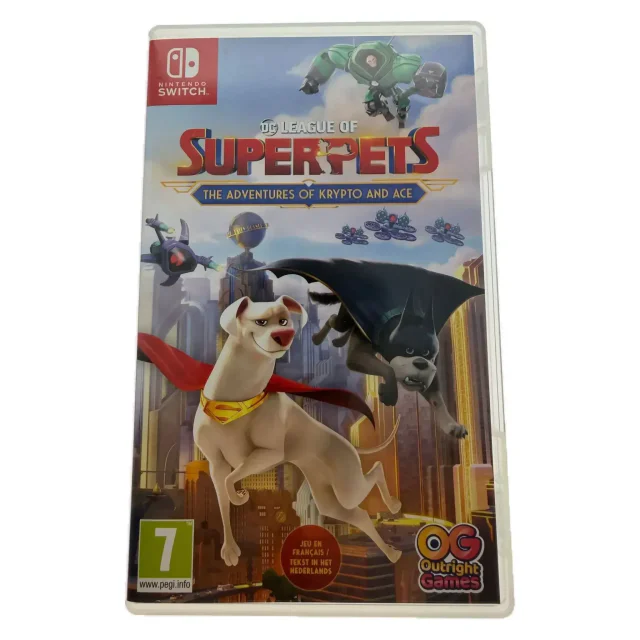 DC League of Super-Pets: The Adventures of Krypto and Ace — Nintendo Switch