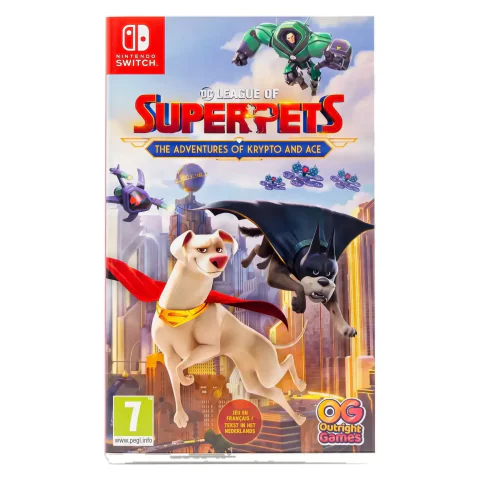 DC League of Super-Pets: The Adventures of Krypto and Ace (Nintendo Switch) — Game in doos, Goede staat — origineel tweedehands kopen bij Gameshop Enter