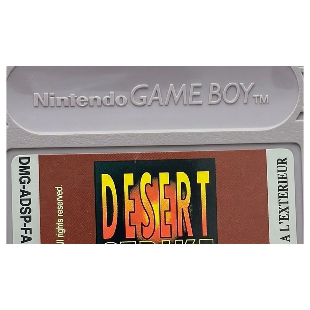 Desert Strike: Return to the Gulf Game Boy / Color Detail — Losse cartridge