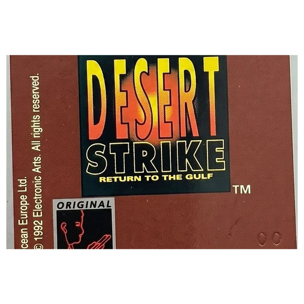 Desert Strike: Return to the Gulf Game Boy / Color Label — Losse cartridge