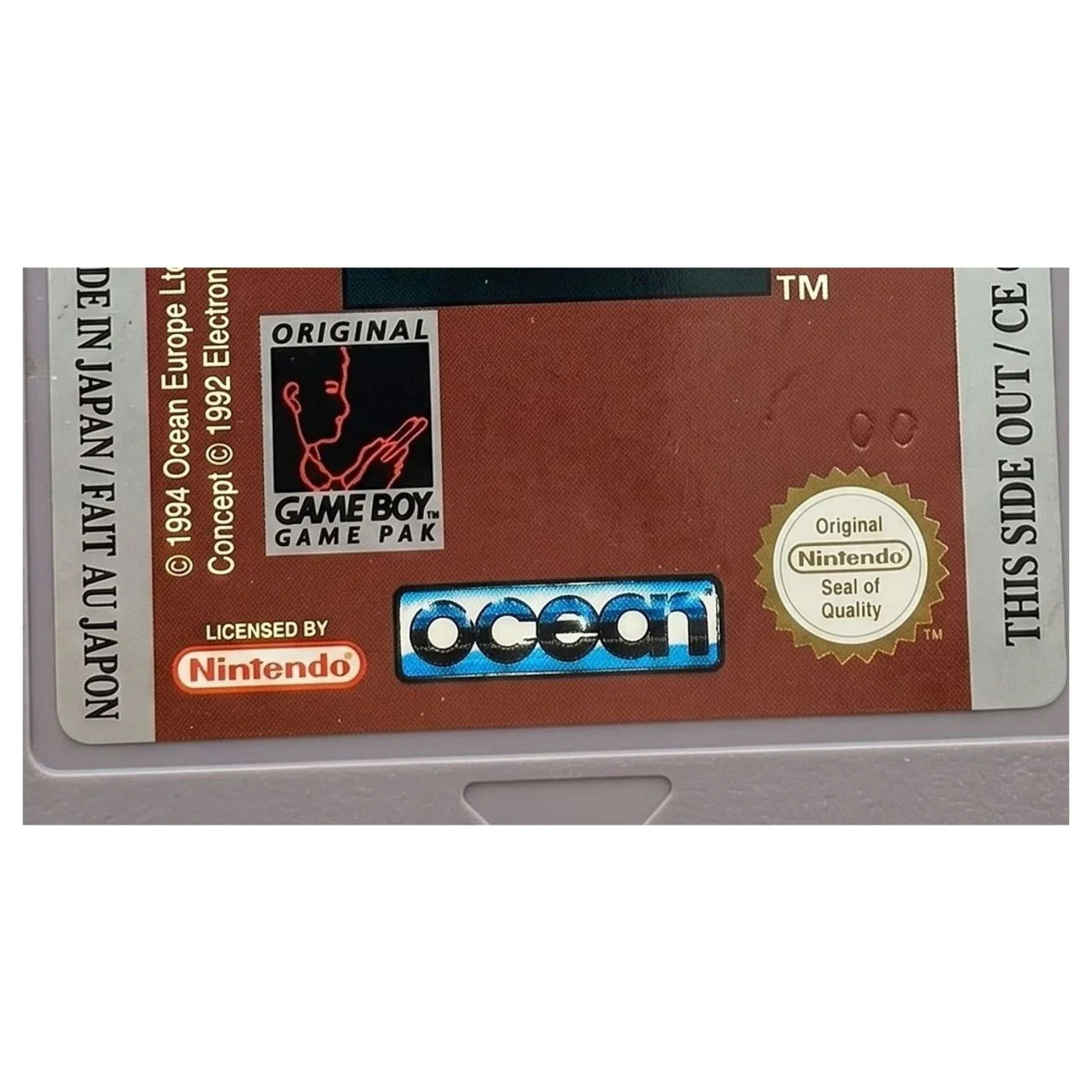 Desert Strike: Return to the Gulf Game Boy / Color Binnenkant — Losse cartridge