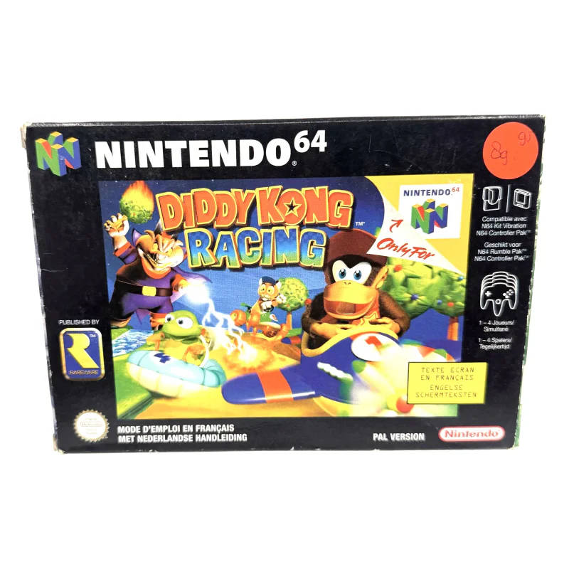 Diddy Kong Racing (Nintendo 64) Game in doos — Goed — origineel kopen bij Gameshop Enter