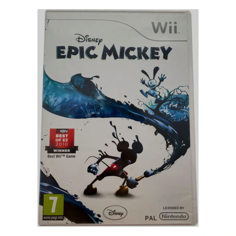 Disney Epic Mickey (Wii) Game in doos — Goed — origineel kopen bij Gameshop Enter