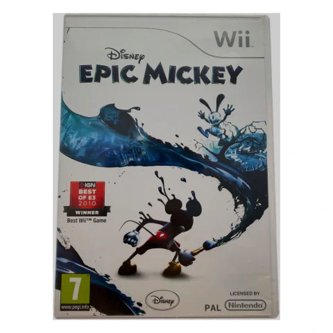 Disney Epic Mickey (Wii) — Game in doos, Goede staat — origineel tweedehands kopen bij Gameshop Enter