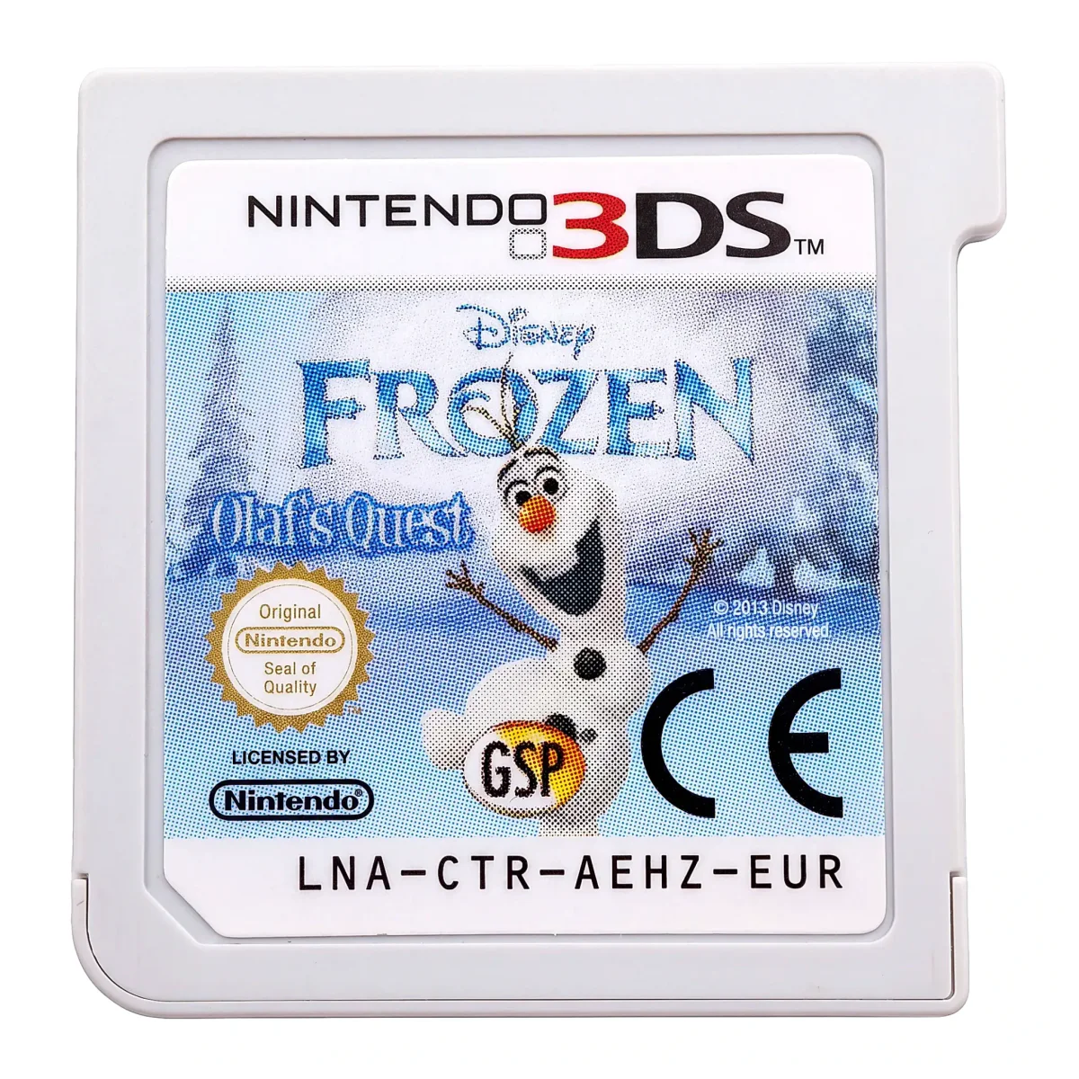 Disney Frozen: Olaf's Quest (Nintendo 3DS) — Pouze kazeta (bez krabice)