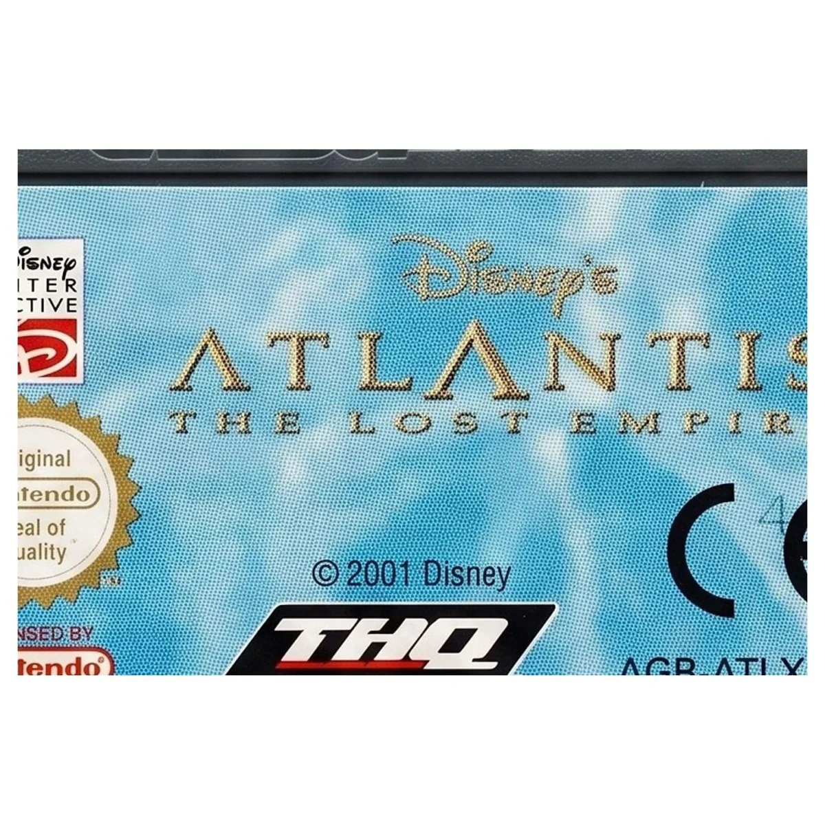 Disney's Atlantis: The Lost Empire Game Boy Advance Label — Losse cartridge