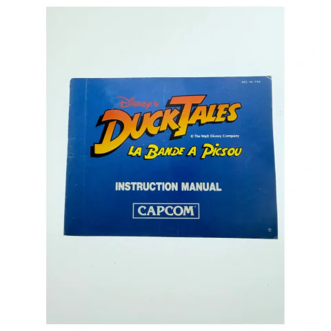 Disney's DuckTales — originele handleiding (NES) — Alleen handleiding, Goed staat — origineel tweedehands kopen bij Gameshop Enter