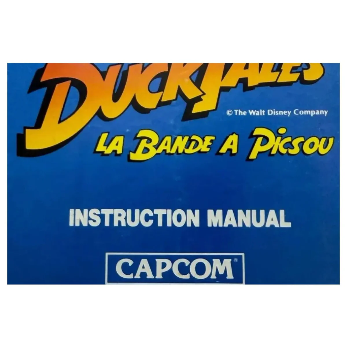 Disney's DuckTales — original manual (NES) — detail photo 2