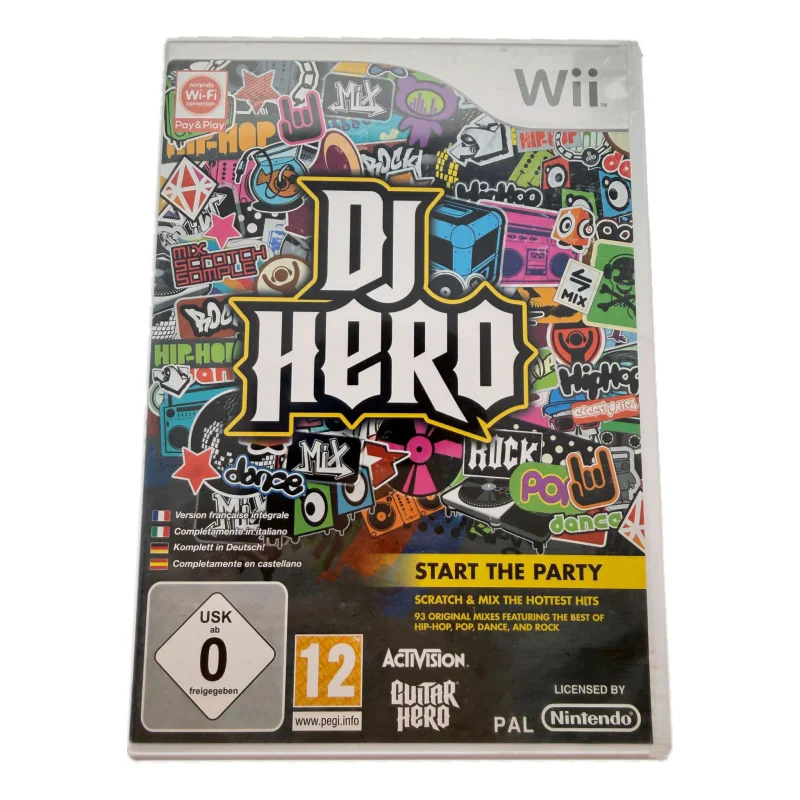 DJ Hero (Wii) Game in doos — Goed — origineel kopen bij Gameshop Enter