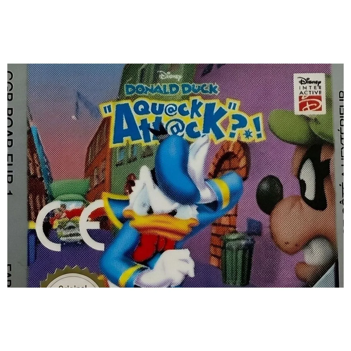 Donald Duck: Quack Attack Game Boy / Color Label — Losse cartridge