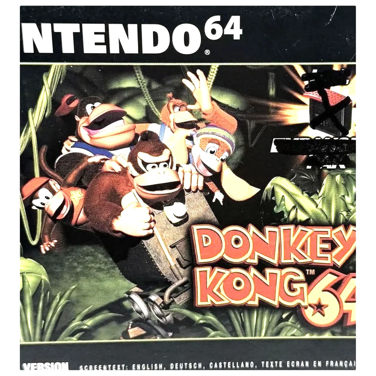 Donkey Kong 64 (without Expansion Pak) (Nintendo 64) — detail photo 2