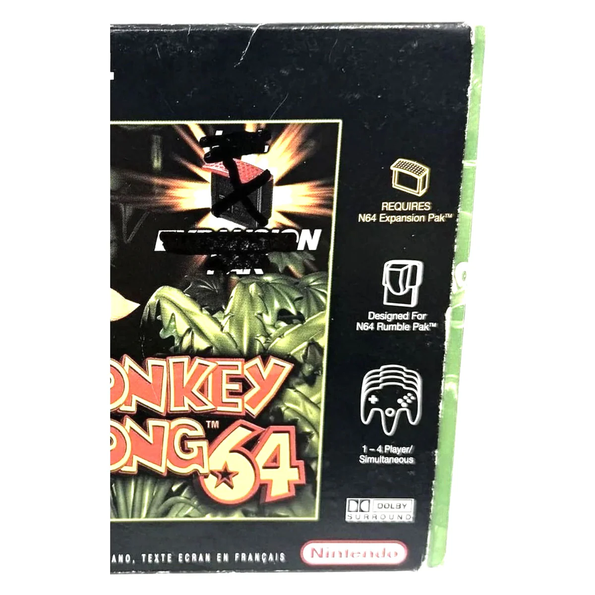 Donkey Kong 64 (without Expansion Pak) (Nintendo 64) — detail photo 3