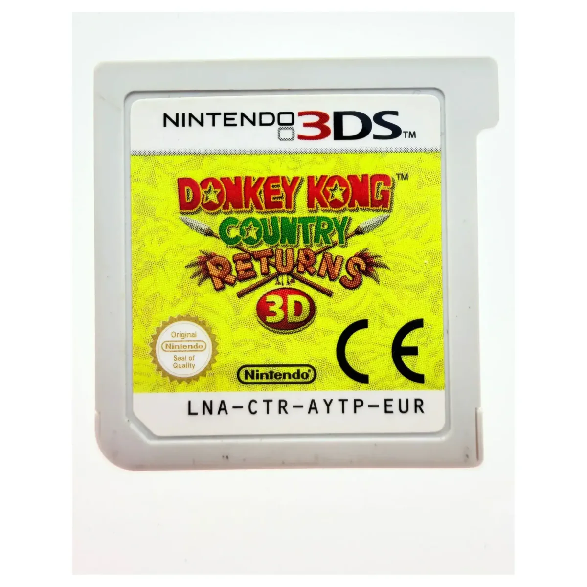 Donkey Kong Country Returns 3D Nintendo 3DS Voorkant — Losse cartridge