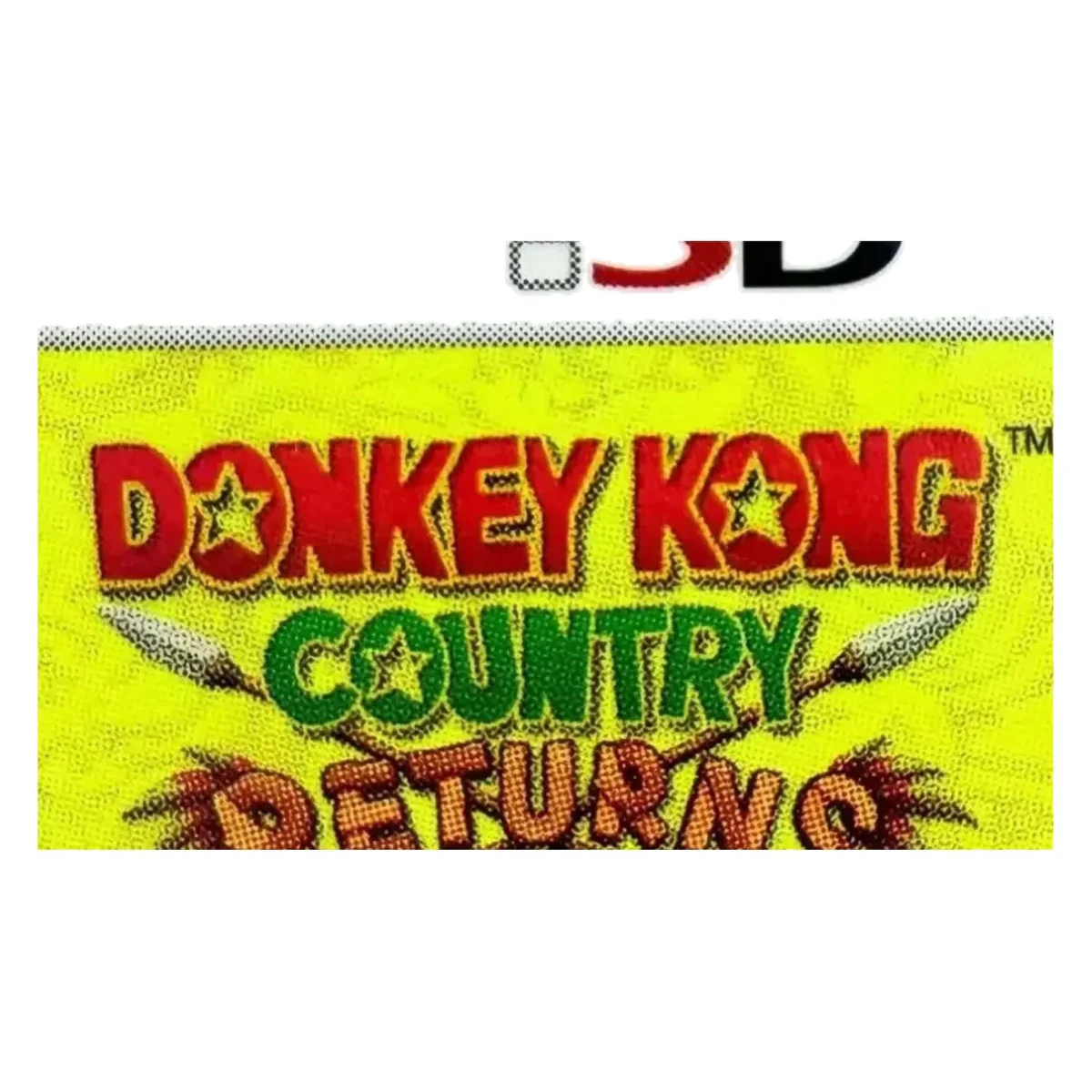 Donkey Kong Country Returns 3D (Nintendo 3DS) — φωτογραφία λεπτομέρειας 1