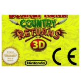 Donkey Kong Country Returns 3D Nintendo 3DS Label — Losse cartridge