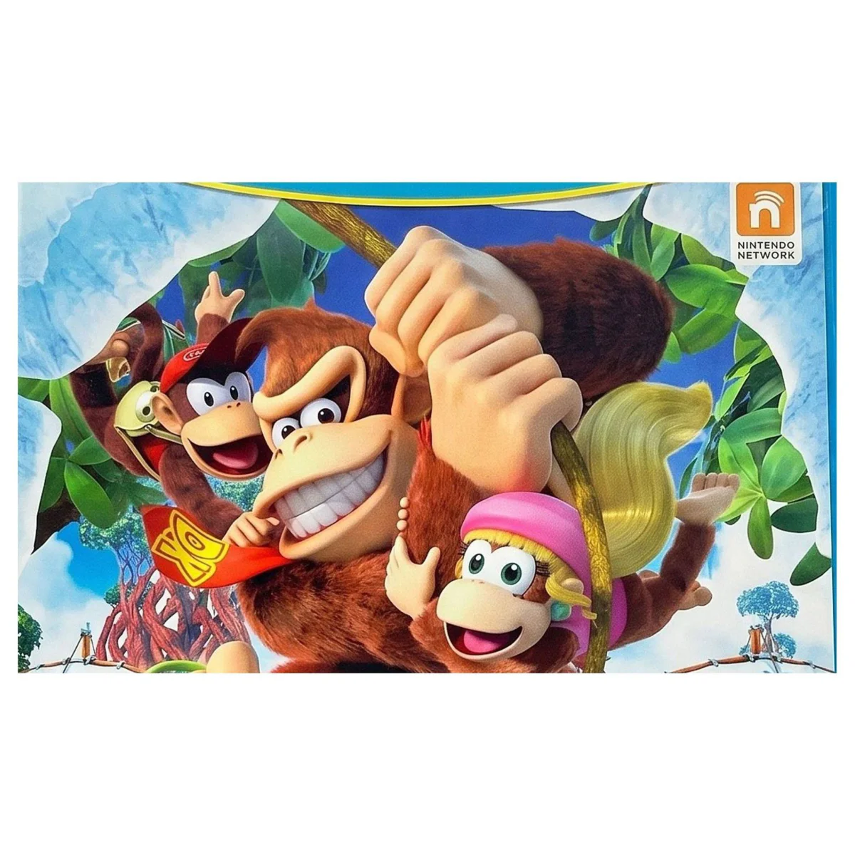 Donkey Kong Country: Tropical Freeze (slechte staat) Wii U Detail — Game in doos