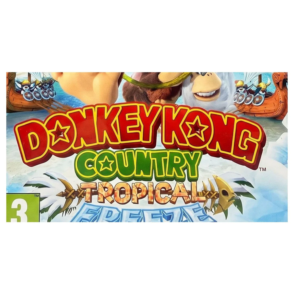 Donkey Kong Country: Tropical Freeze Wii U Binnenkant — Game in doos