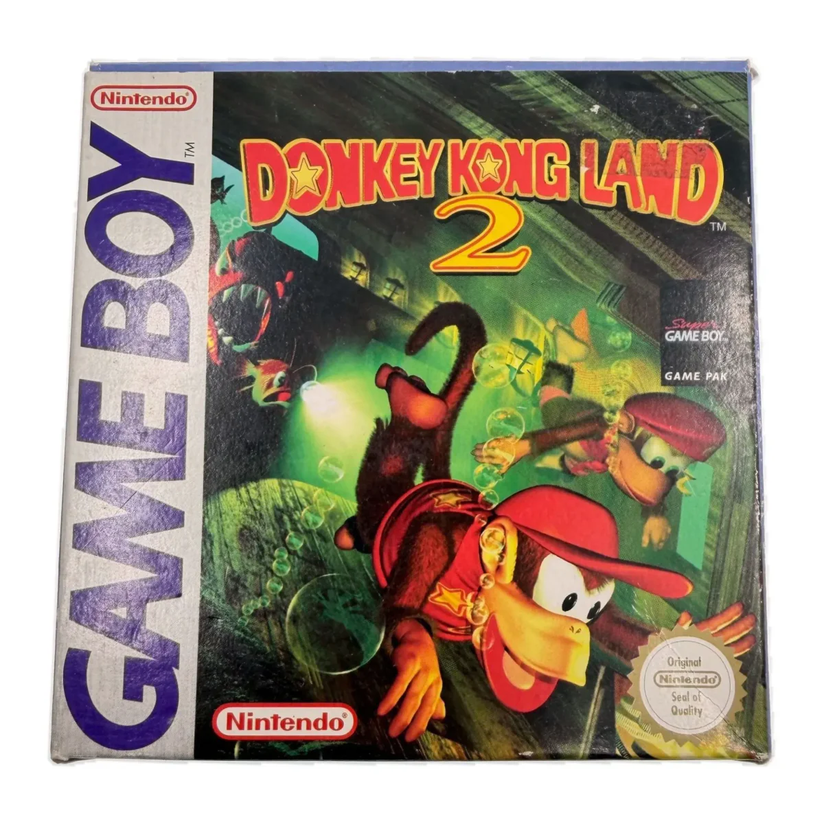 Donkey Kong Land 2 (Game Boy / Color) — Game in original box