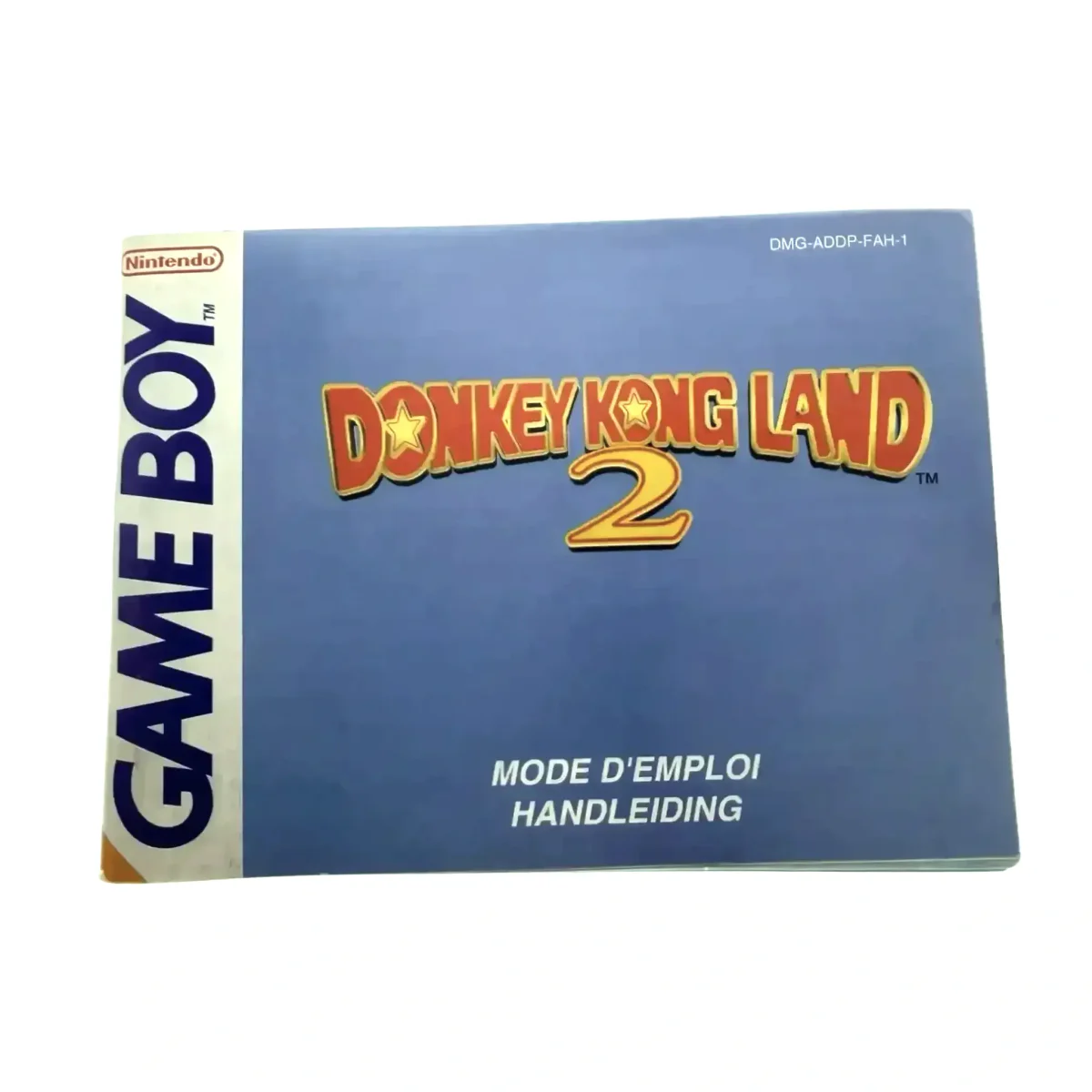 Donkey Kong Land 2 — oryginalna instrukcja (Game Boy / Color) — Z instrukcją