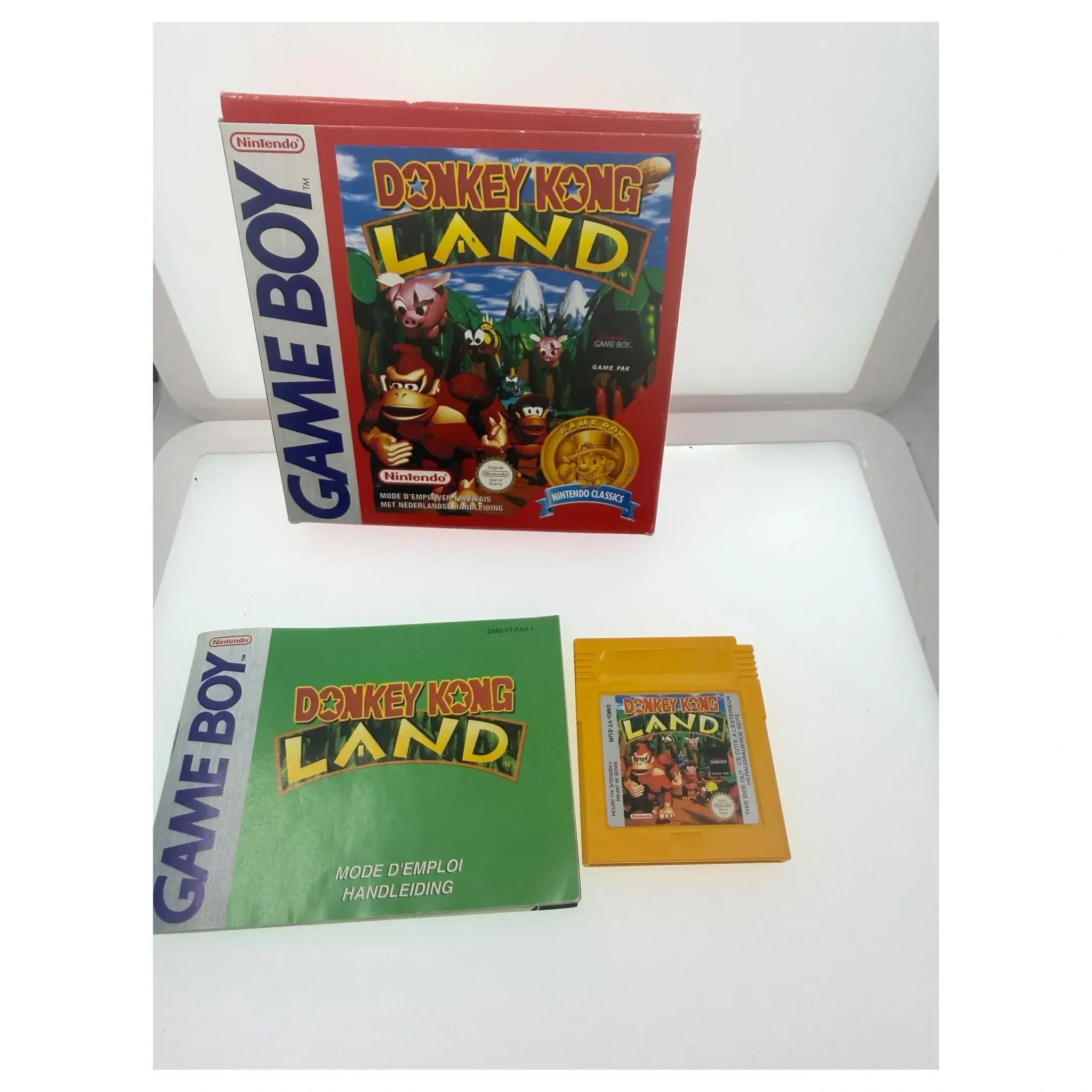 Donkey Kong Land (Game Boy / Color) Game in doos — Goed staat — origineel kopen bij Gameshop Enter