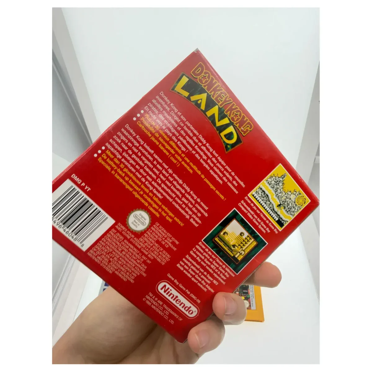 Donkey Kong Land (Game Boy / Color) — back of the box