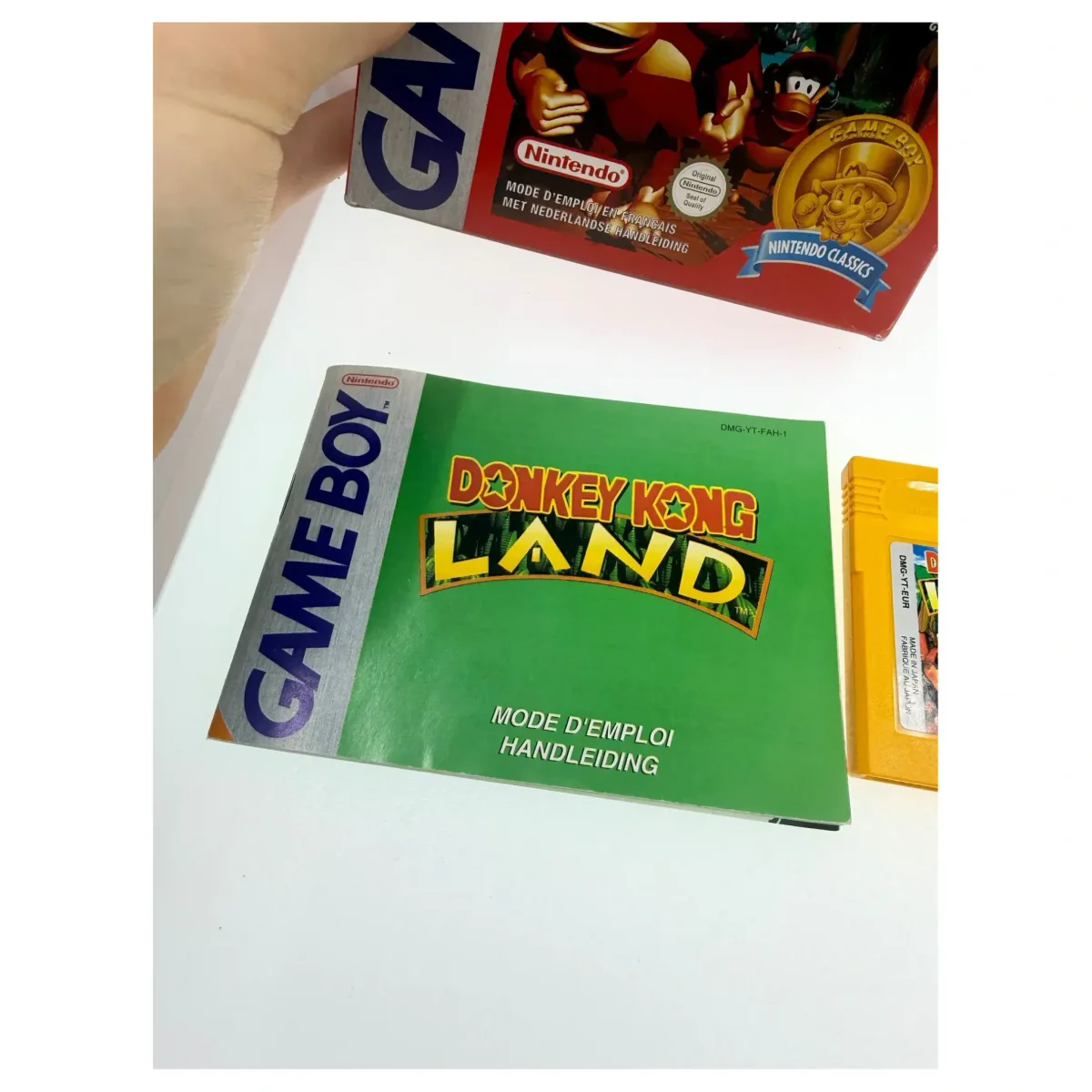 Donkey Kong Land Game Boy / Color Binnenkant — Game in doos