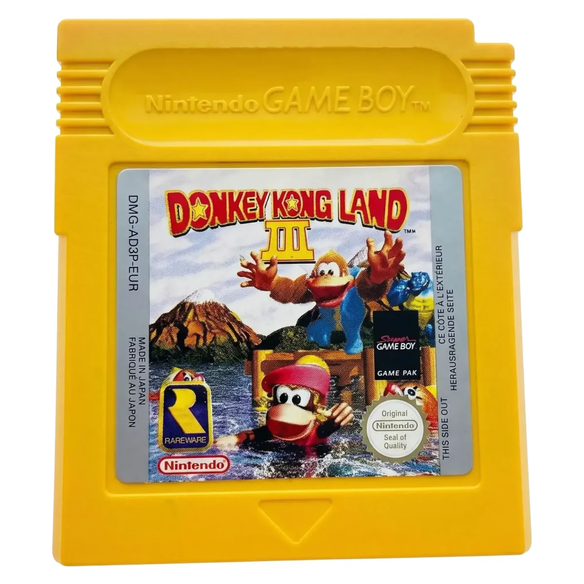 Donkey Kong Land III (Game Boy / Color) — Apenas o cartucho (sem caixa)