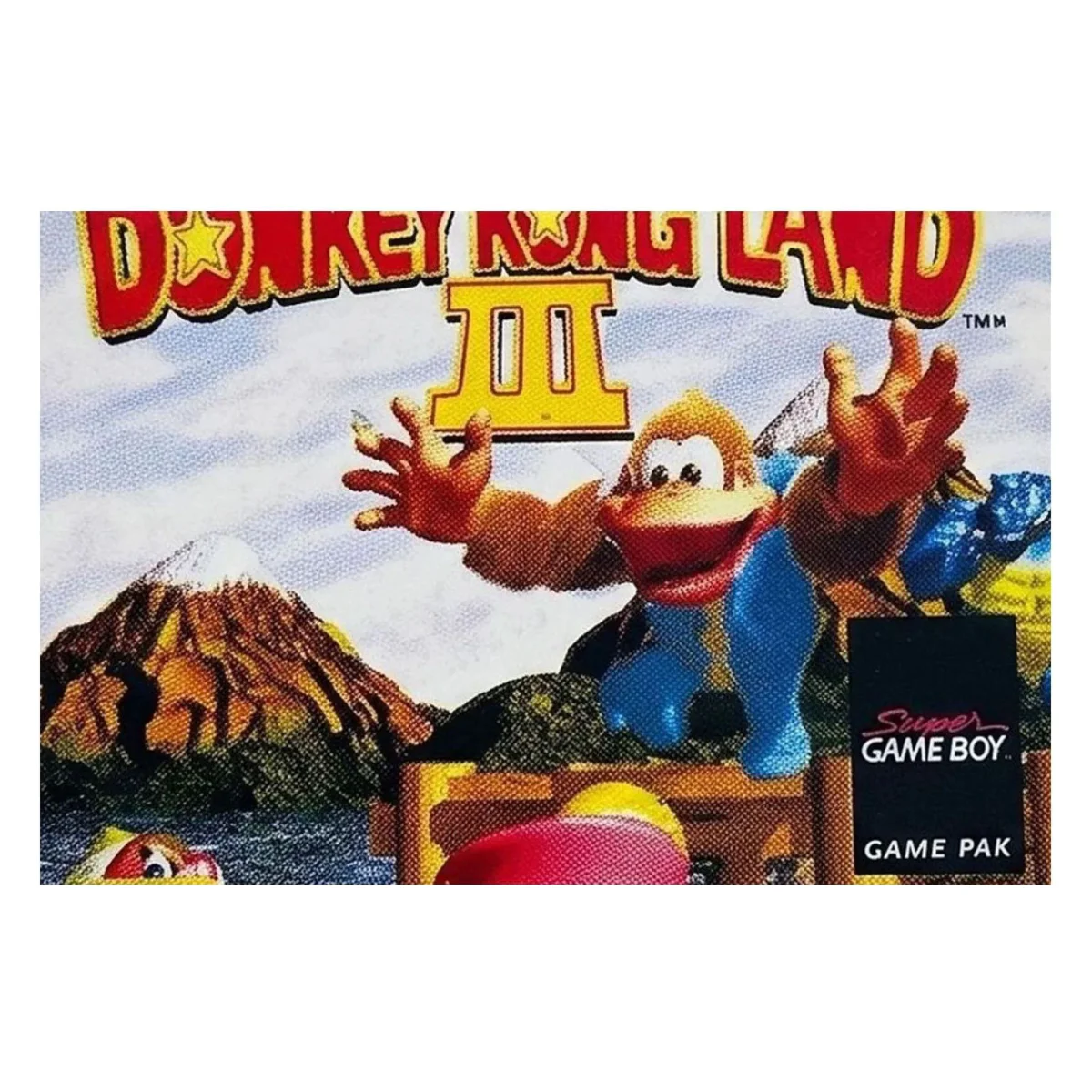 Donkey Kong Land III Game Boy / Color Label — Losse cartridge