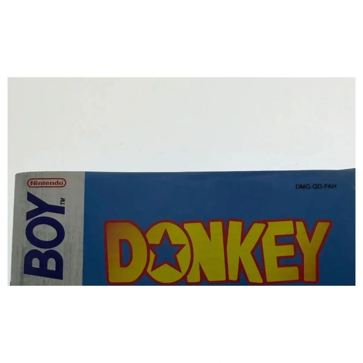Donkey Kong — originele handleiding Game Boy / Color Detail — Met handleiding