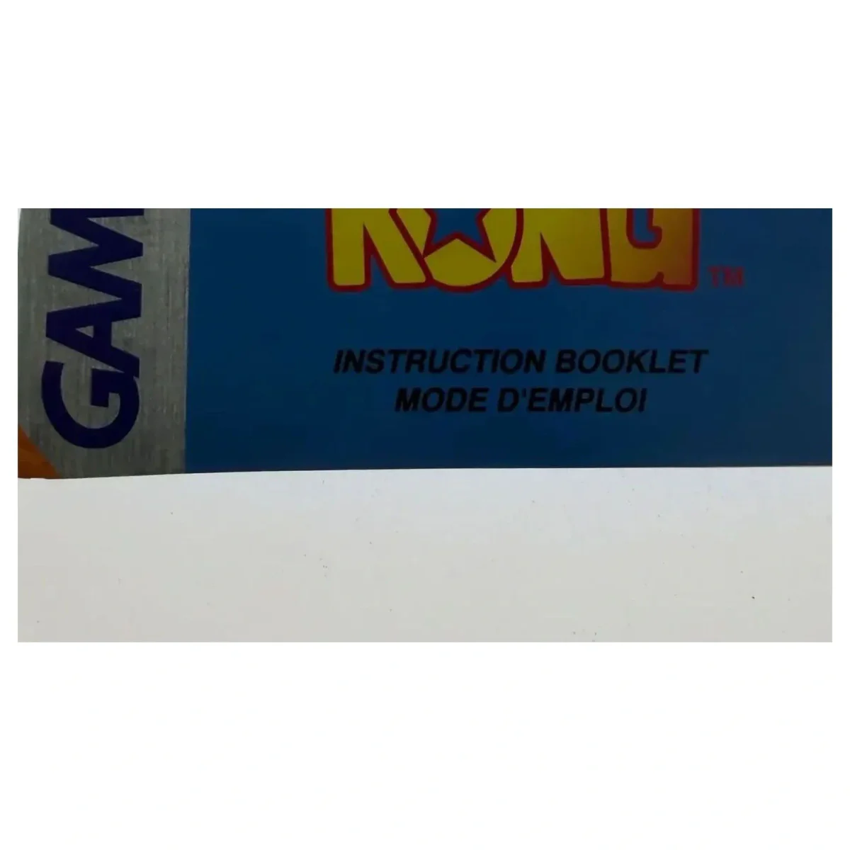 Donkey Kong — manuale originale (Game Boy / Color) — foto di dettaglio 3