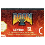 Doom II Game Boy Advance Label — Losse cartridge