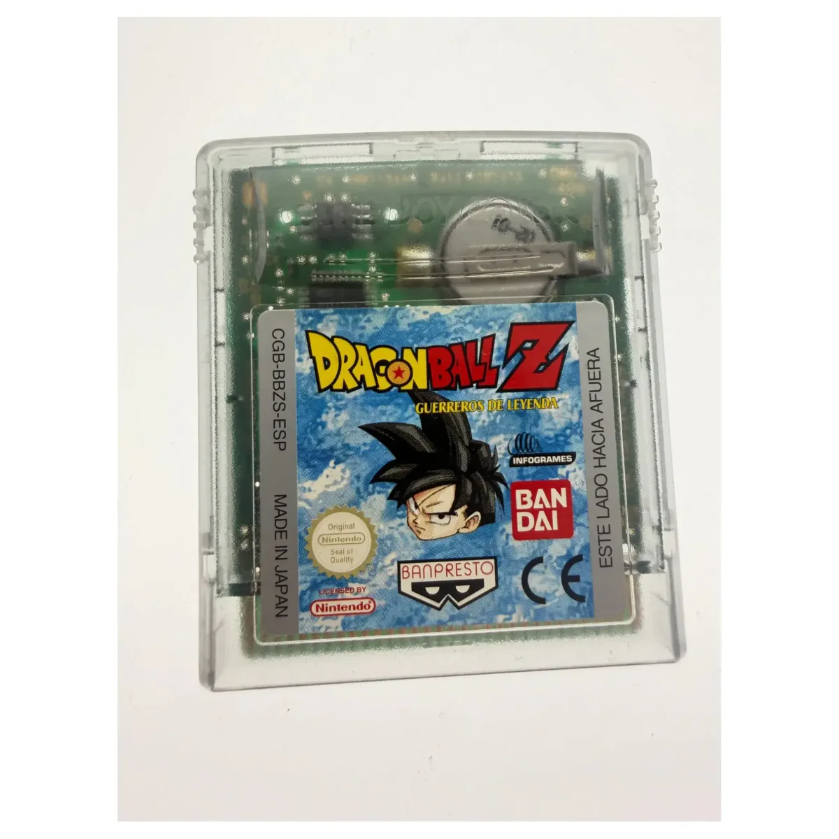Dragon Ball Z: Guerreros de Leyenda Game Boy / Color Voorkant — Losse cartridge