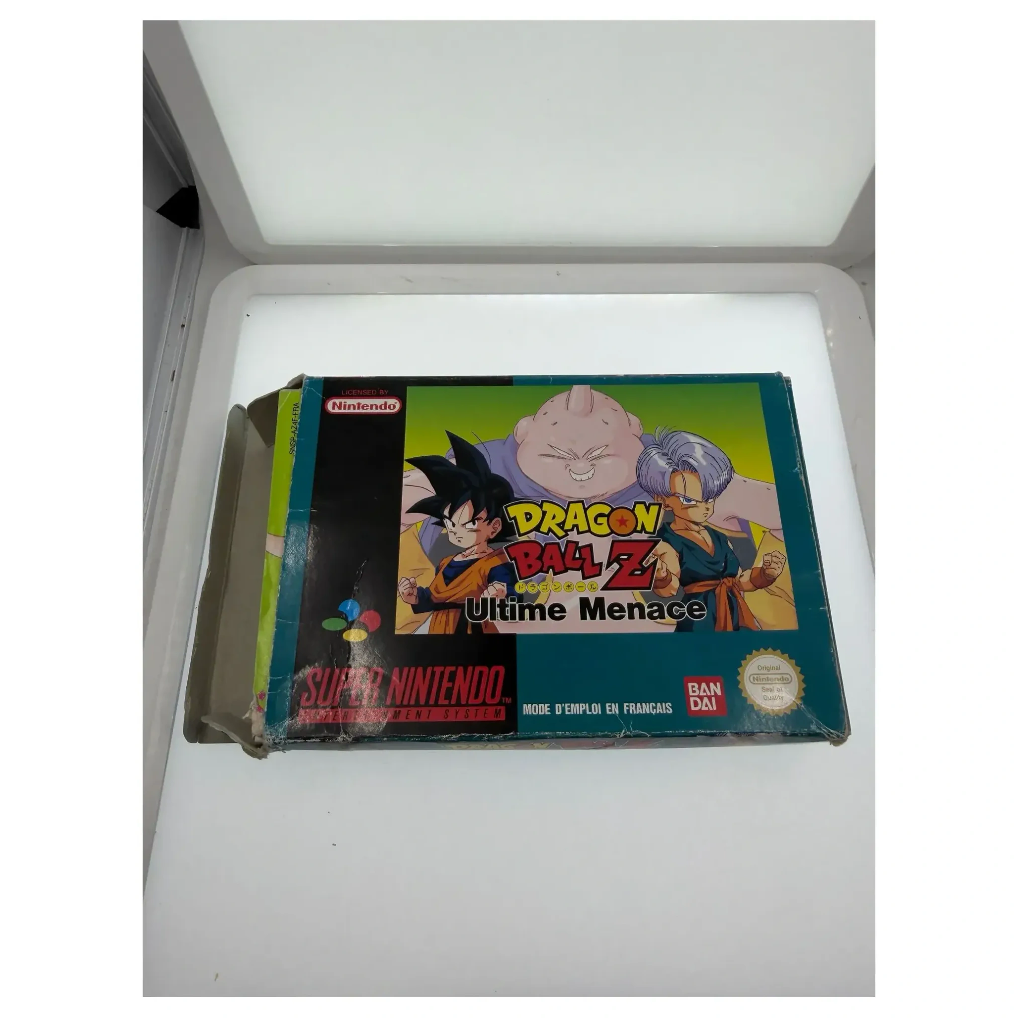 Dragon Ball Z: Ultime Menace (Super Nintendo) Game in doos — Redelijke staat staat — origineel kopen bij Gameshop Enter