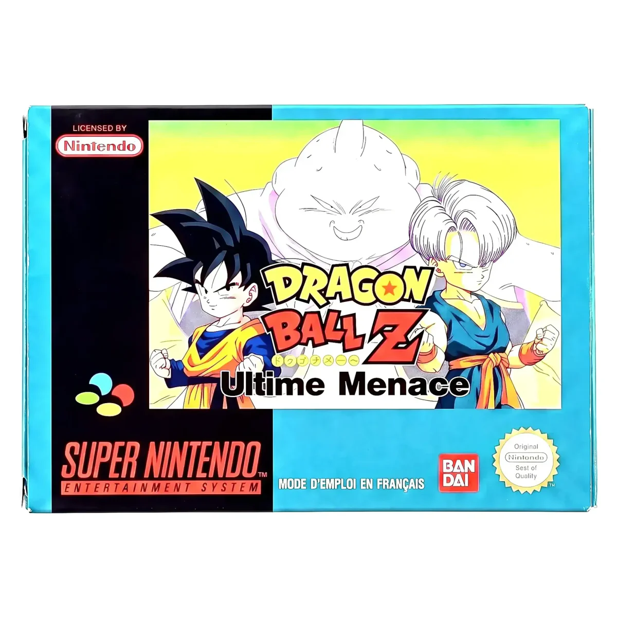 Dragon Ball Z: Ultime Menace (Super Nintendo) — Hra v originálnej krabici