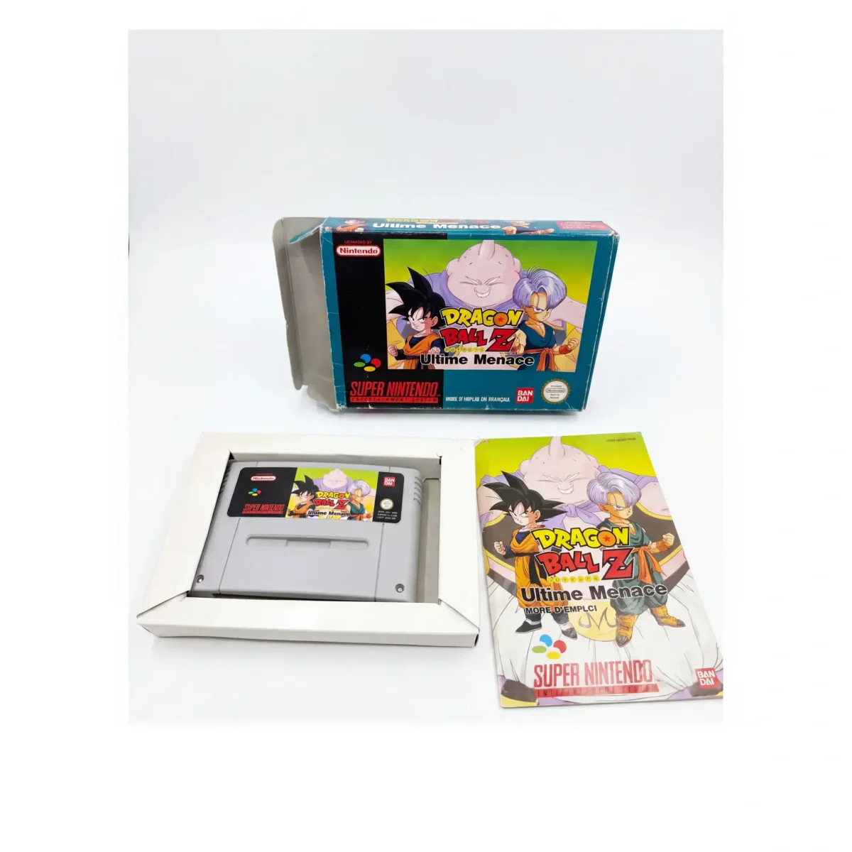Dragon Ball Z: Ultime Menace (Super Nintendo) — zadná strana