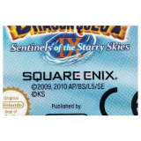 Dragon Quest IX: Sentinels of the Starry Skies Nintendo DS Label — Losse cartridge