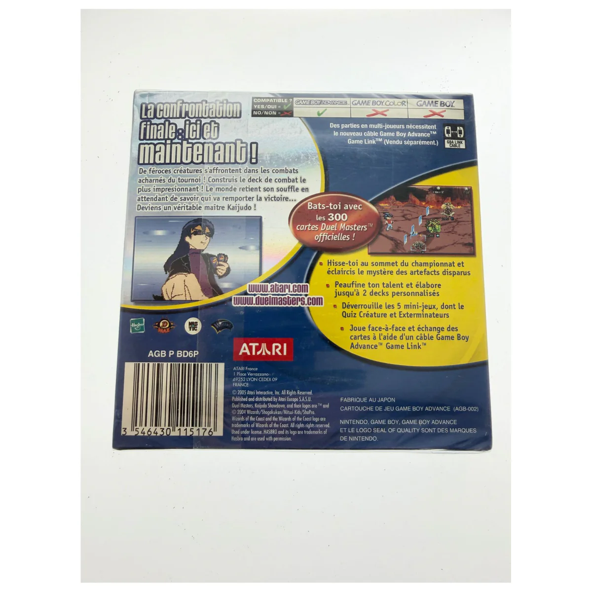 Duel Masters: Kaijudo Showdown (GBA) - Sealed Édition Limitée Game Boy Advance Achterkant — Sealed