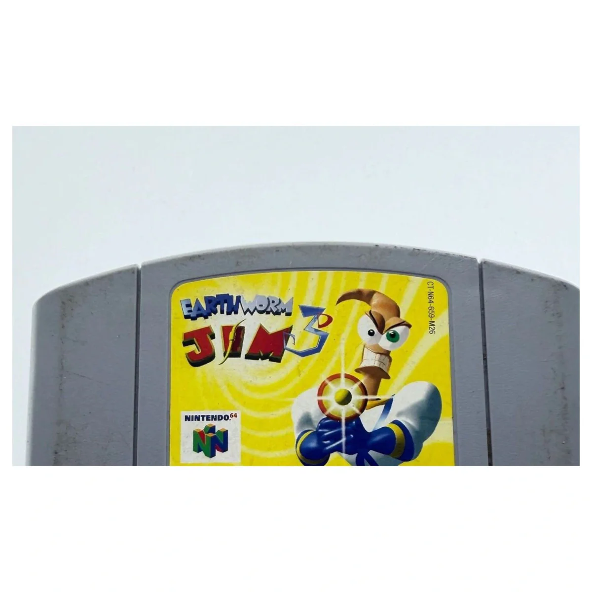 Earthworm Jim 3D Nintendo 64 Detail — Losse cartridge