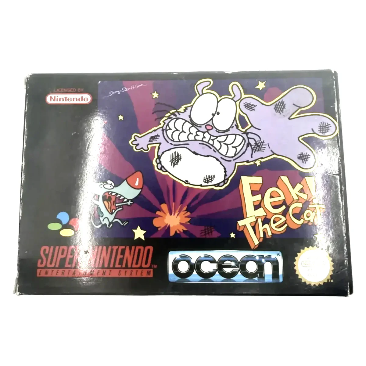 Eek! The Cat (Super Nintendo) — Gioco in scatola originale