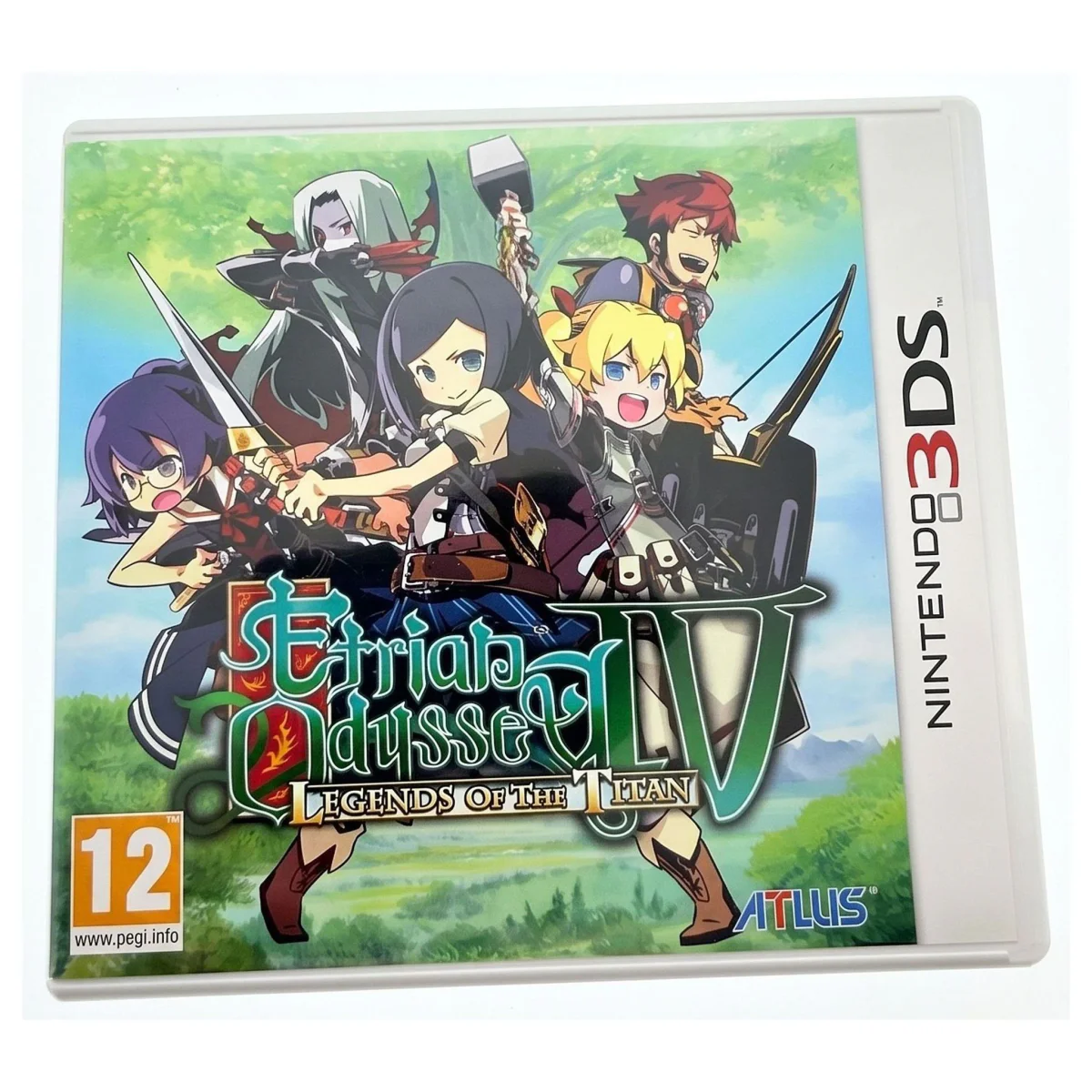 Etrian Odyssey IV: Legends of the Titan Nintendo 3DS Voorkant — Game in doos