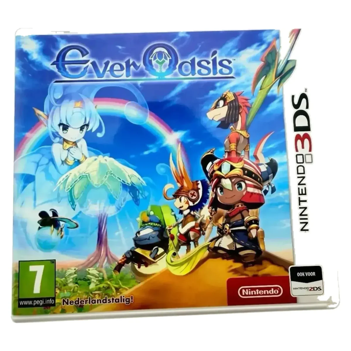 Ever Oasis Nintendo 3DS Voorkant — Game in doos