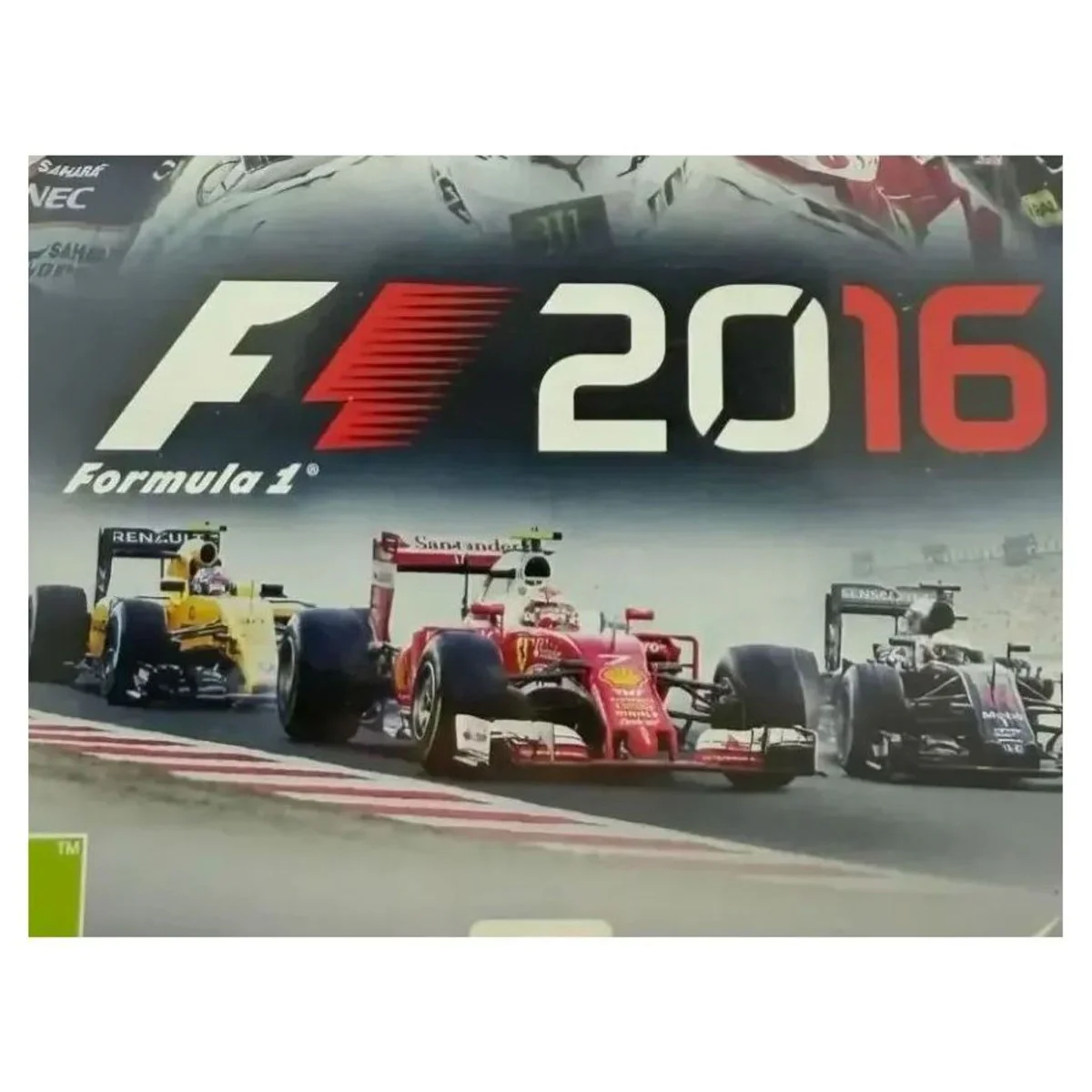F1 2016 PlayStation 4 Binnenkant — Game in doos